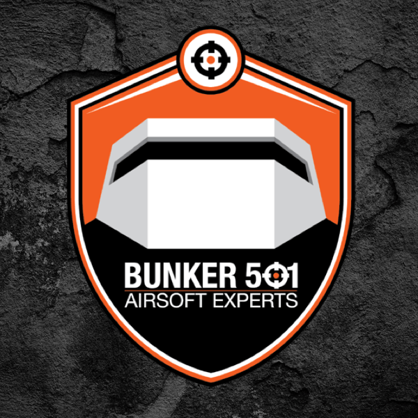 Logo Bunker 501, een airsoft webshop