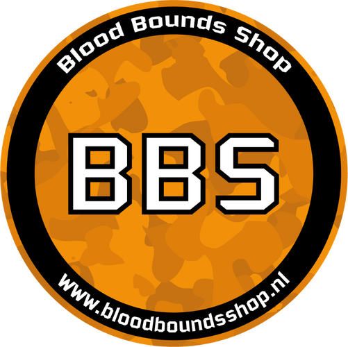 Logo Blood Bounds Shop, een airsoft webshop