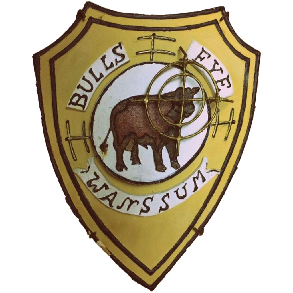 Logo van Schietvereniging Bullseye, een schietvereniging die airsoft ondersteunt