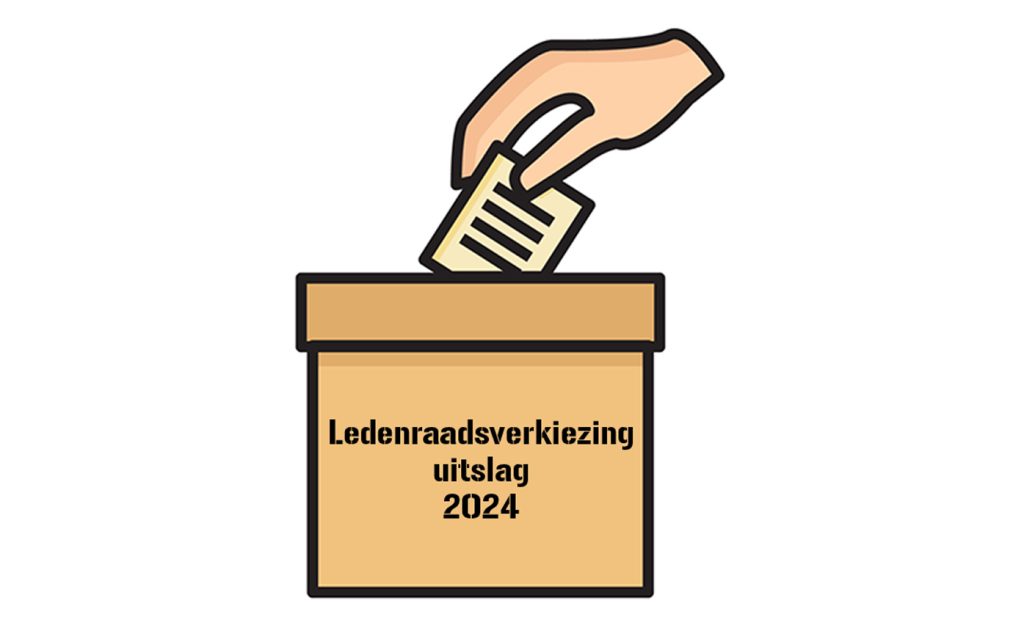 Thumbnail voor de uitslag van de ledenraadsverkiezing 2024