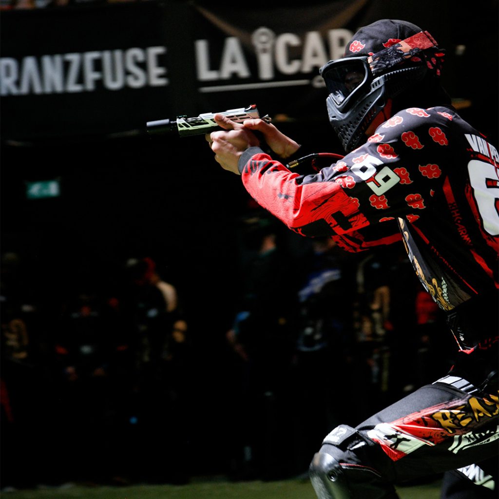 Speedsofter in de Realstrike Arena in Helenaveen