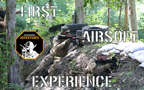 Promobeeld van de First Airsoft Experience bij Blood Bounds Adventures