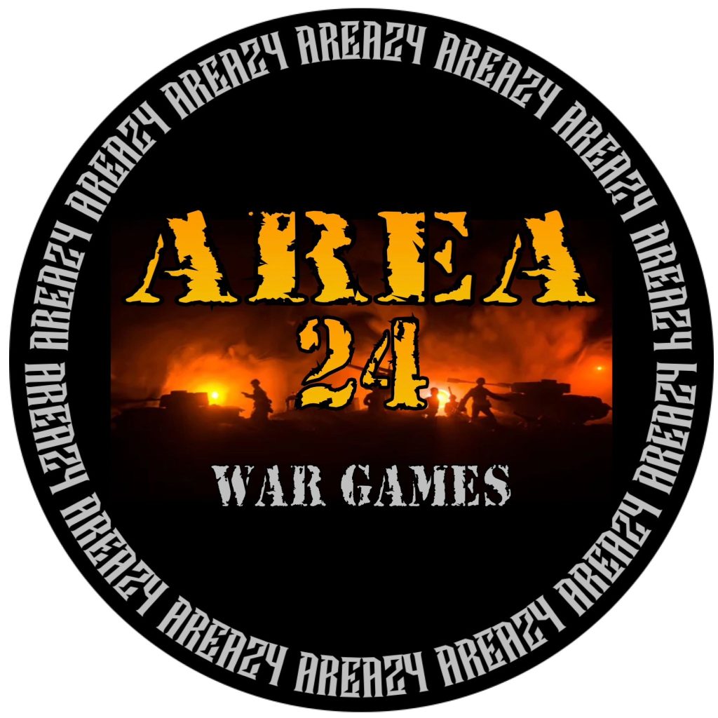Logo van airsoftorganisatie Area24
