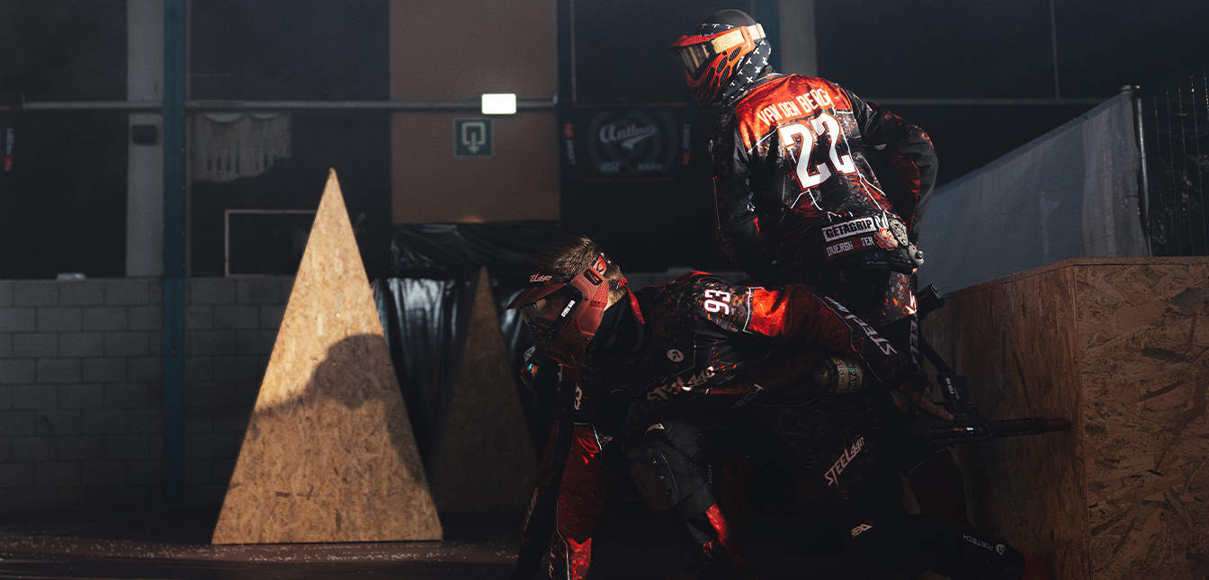 Speedsofters bij het Nationaal Airsoft Centrum