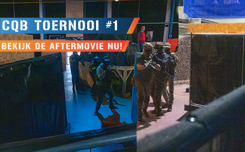 Thumbnail voor de aftermovie van CQB-toernooi #1 bij het NAC