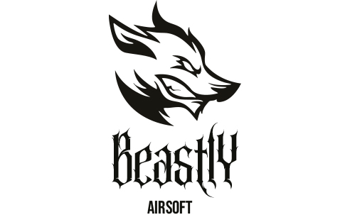 Nieuwe logo van Beastly Airsoft shop
