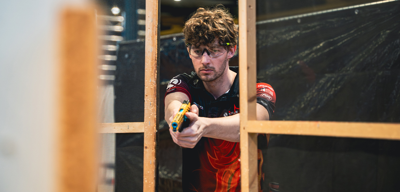 Highlightafbeelding van een parcoursschutter