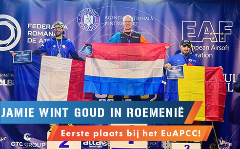 Eerste podiumplaats voor Jamie Duikersloot tijdens het EuAPC in Roemenië
